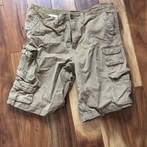 No Boundaries Men’s Khaki Cargo Shorts